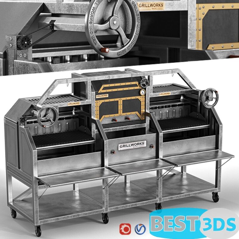 Grill professionnel Grillworks Inferno X100