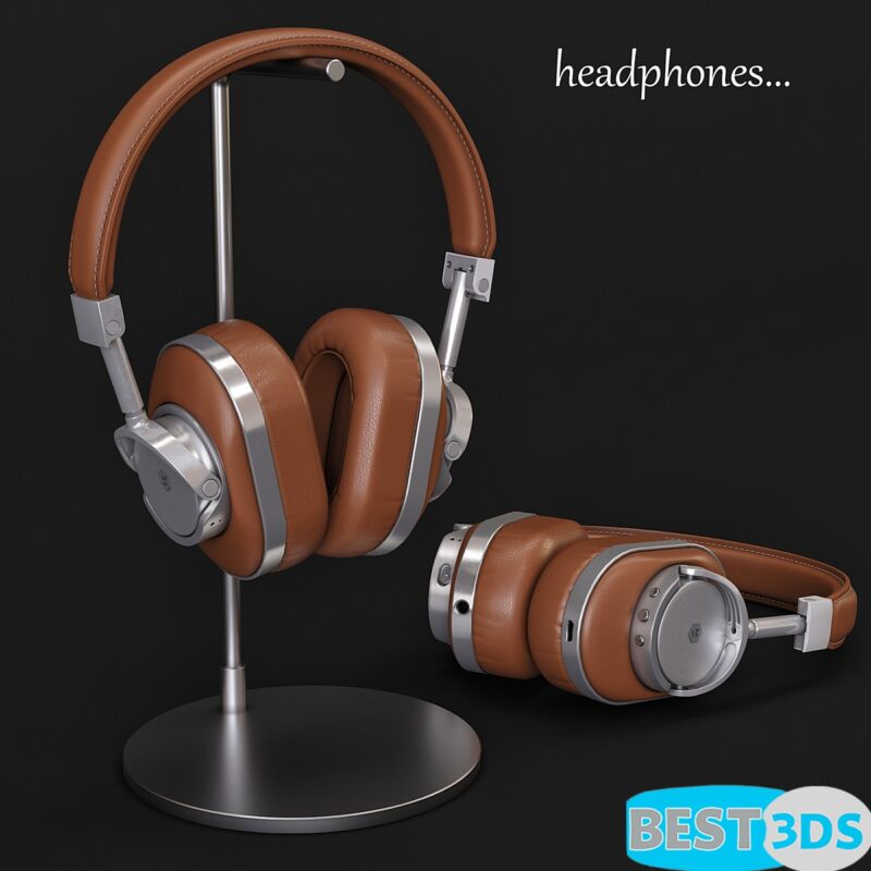 Modèle 3D de Headphones Master & Dynamic MW60