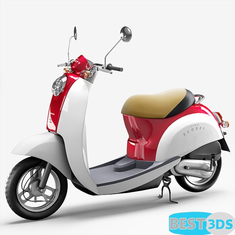 Honda Crea Scoopy 3D Model