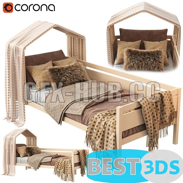 Pack model 3D- Chambre D'enfant – Image 43