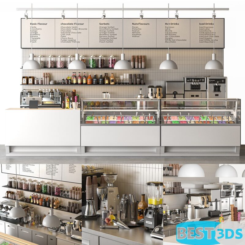 Magasin de glaces
