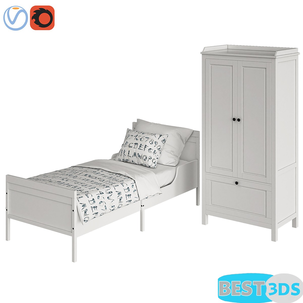 Pack model 3D- Chambre D'enfant – Image 39