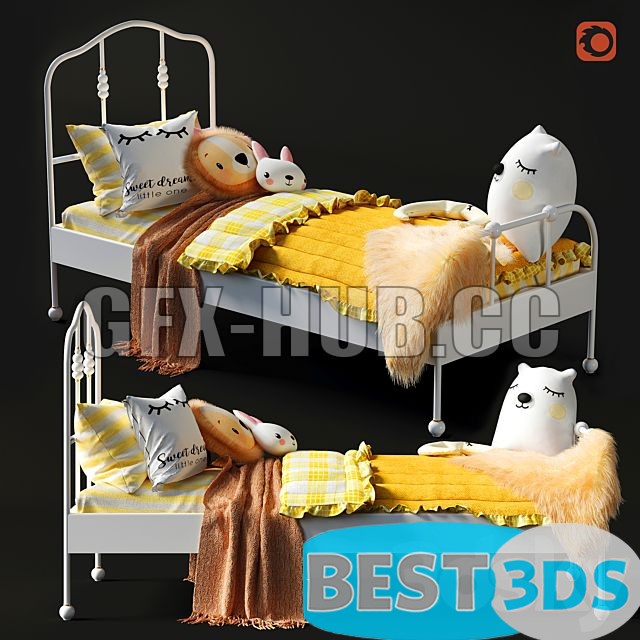 Pack model 3D- Chambre D'enfant – Image 41