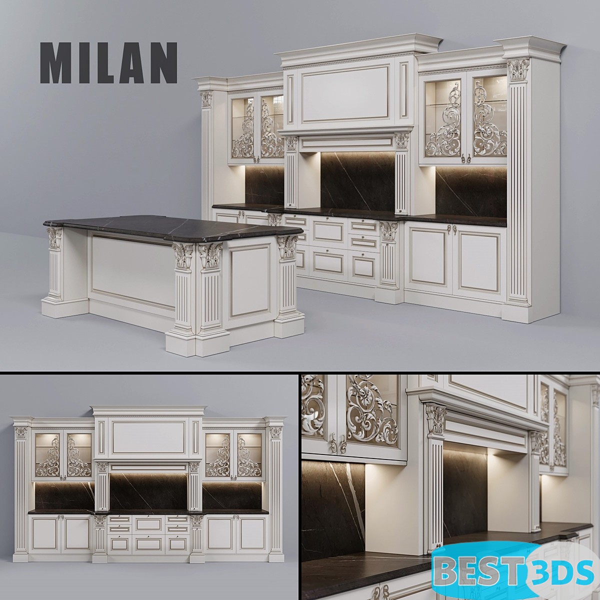 Pack model 3D- Cuisine – Image 11