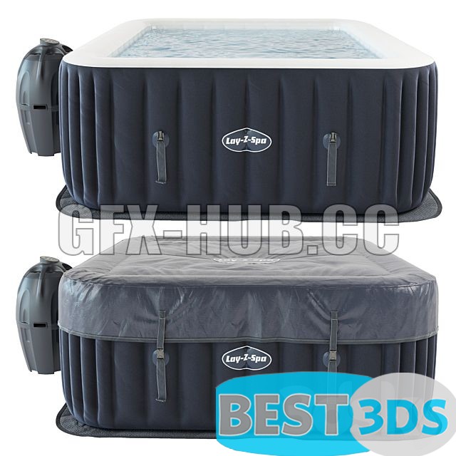 Spa gonflable Lay‑Z‑Spa Square