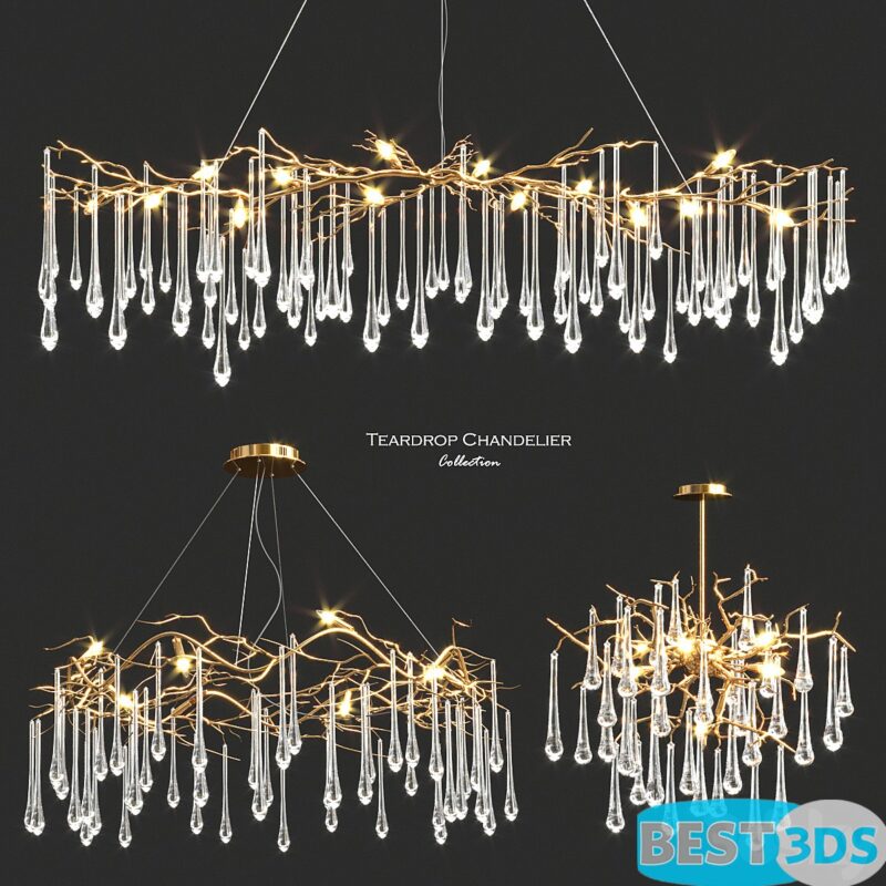 Chandelier John-Richard Teardrop