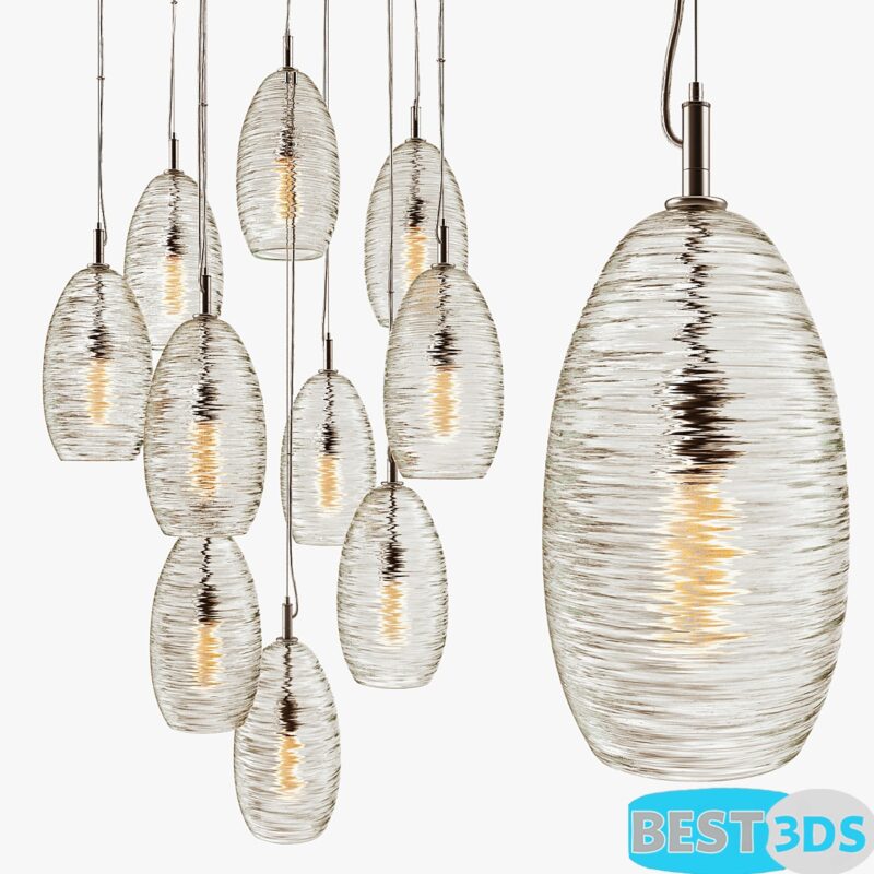 Suspension Spun Thread Cluster