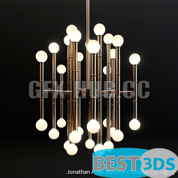 Chandelier Jonathan Adler Meurice