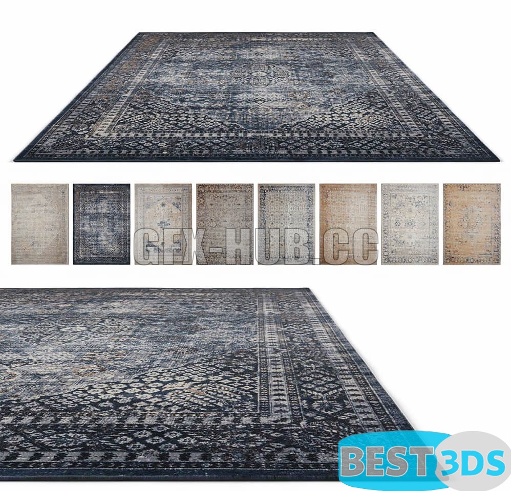 Pack model 3D- Tapis – Image 40