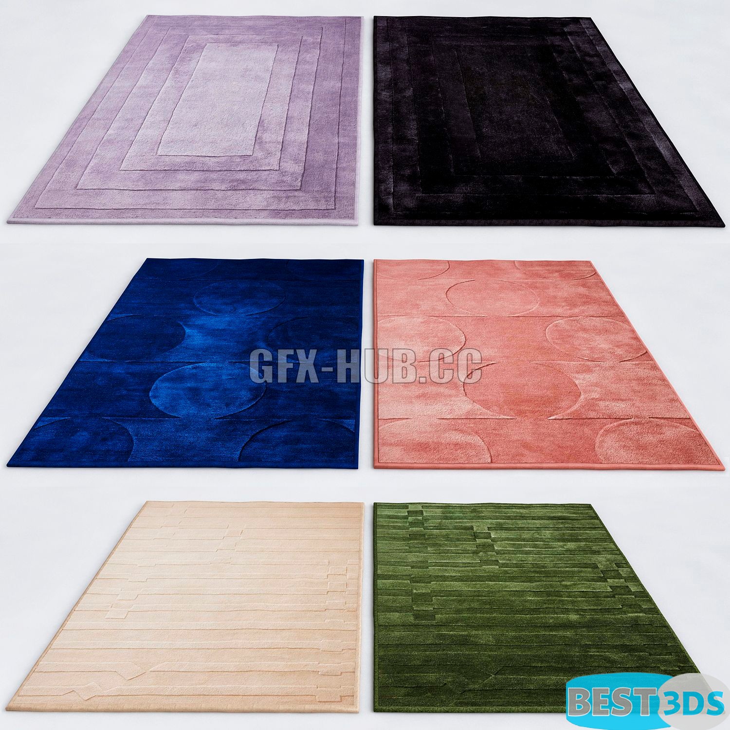 Pack model 3D- Tapis – Image 42