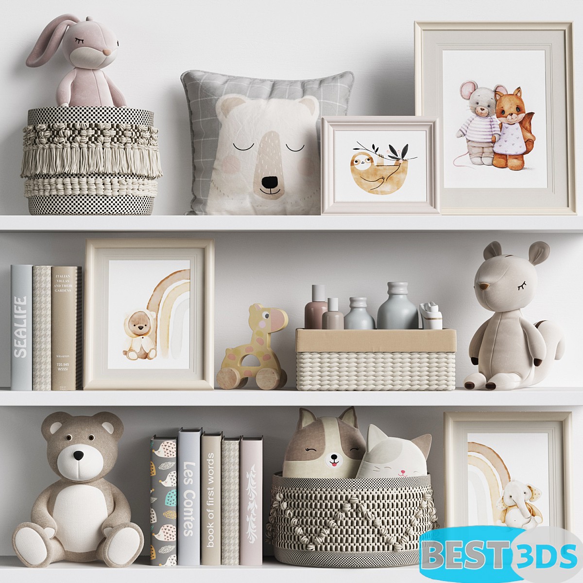 Pack model 3D- Equipement D'enfant – Image 71