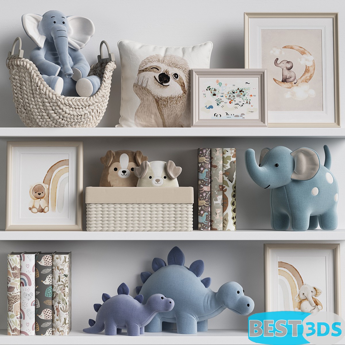 Pack model 3D- Equipement D'enfant – Image 70