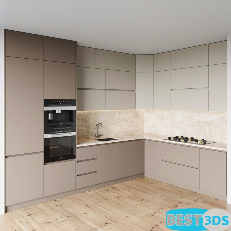 Pack model 3D- Cuisine