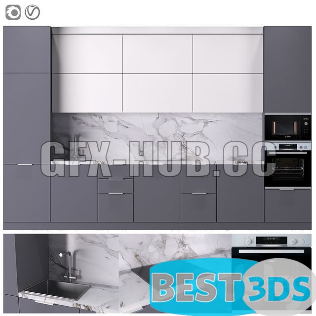 Cuisine 017 contemporaine