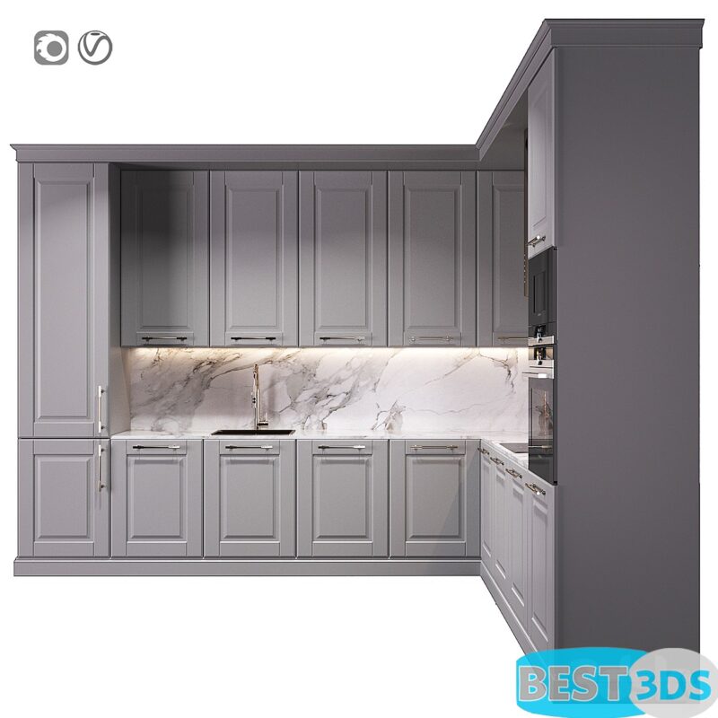 Cuisine 10 avec électroménager Siemens IQ700