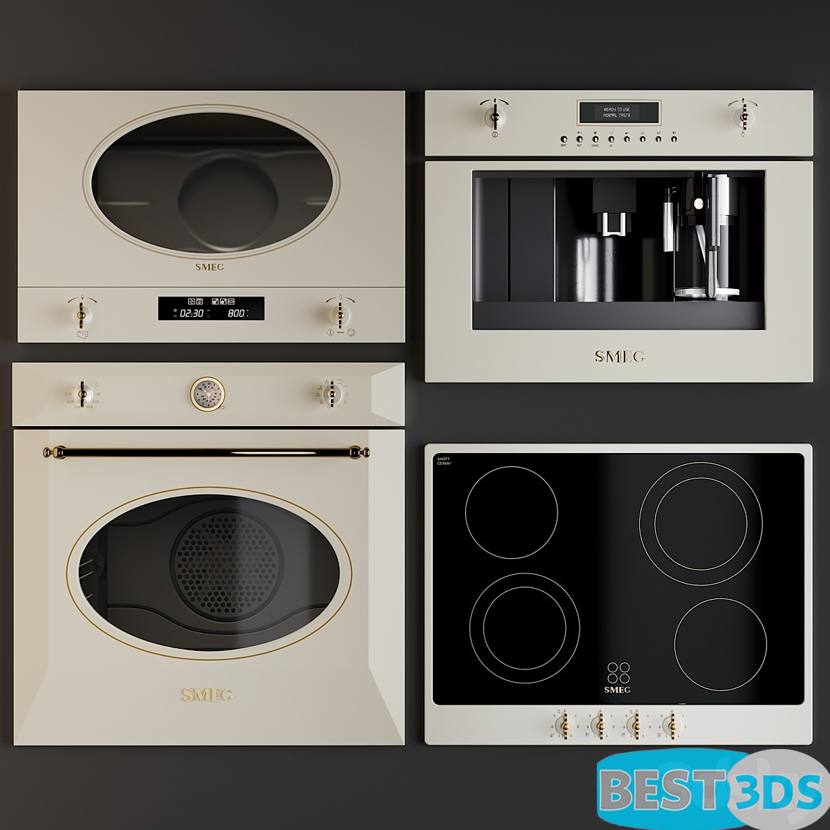 Cuisine Appareils Smeg Colonial