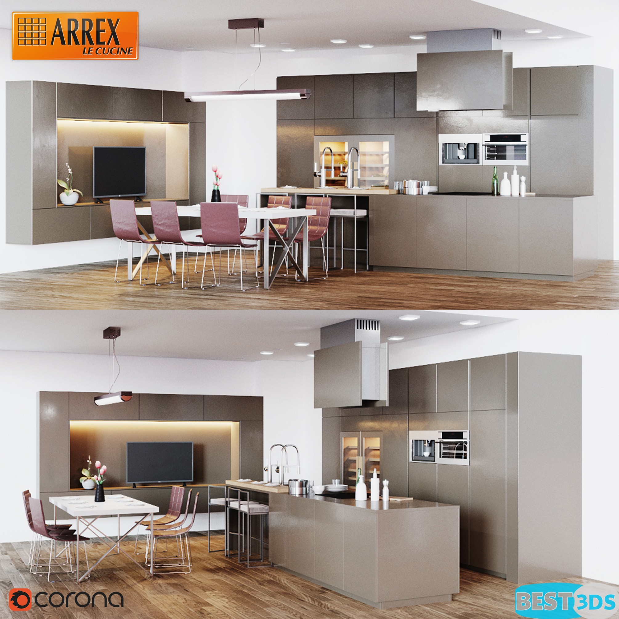 Pack model 3D- Cuisine – Image 57