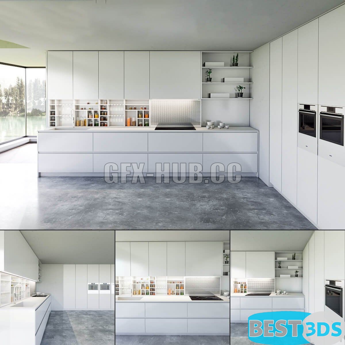 Pack model 3D- Cuisine – Image 69