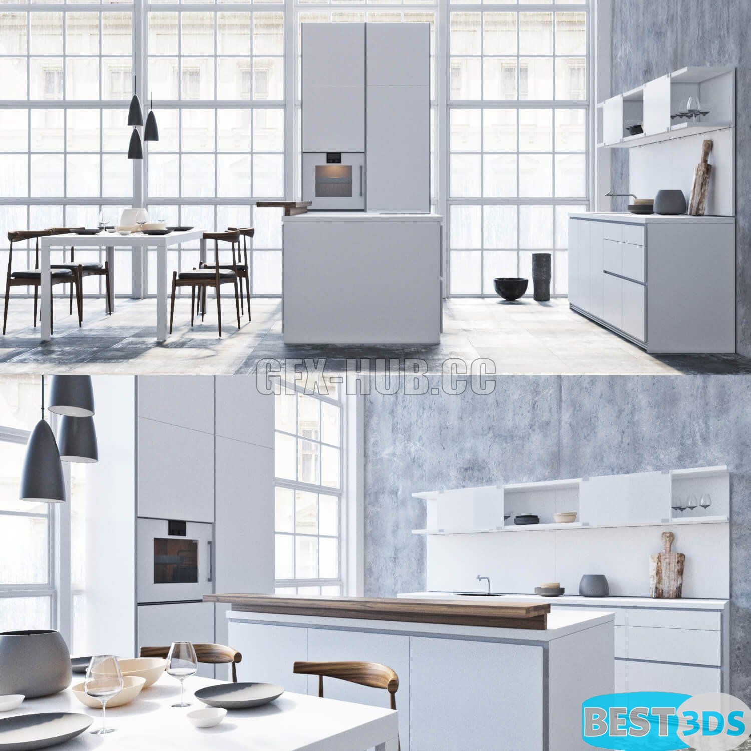 Pack model 3D- Cuisine – Image 72