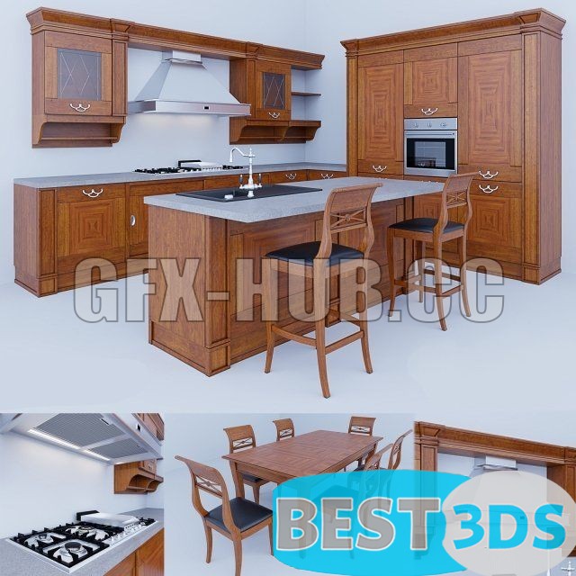 Pack model 3D- Cuisine – Image 81