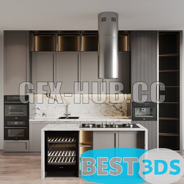 Pack model 3D- Cuisine – Image 97