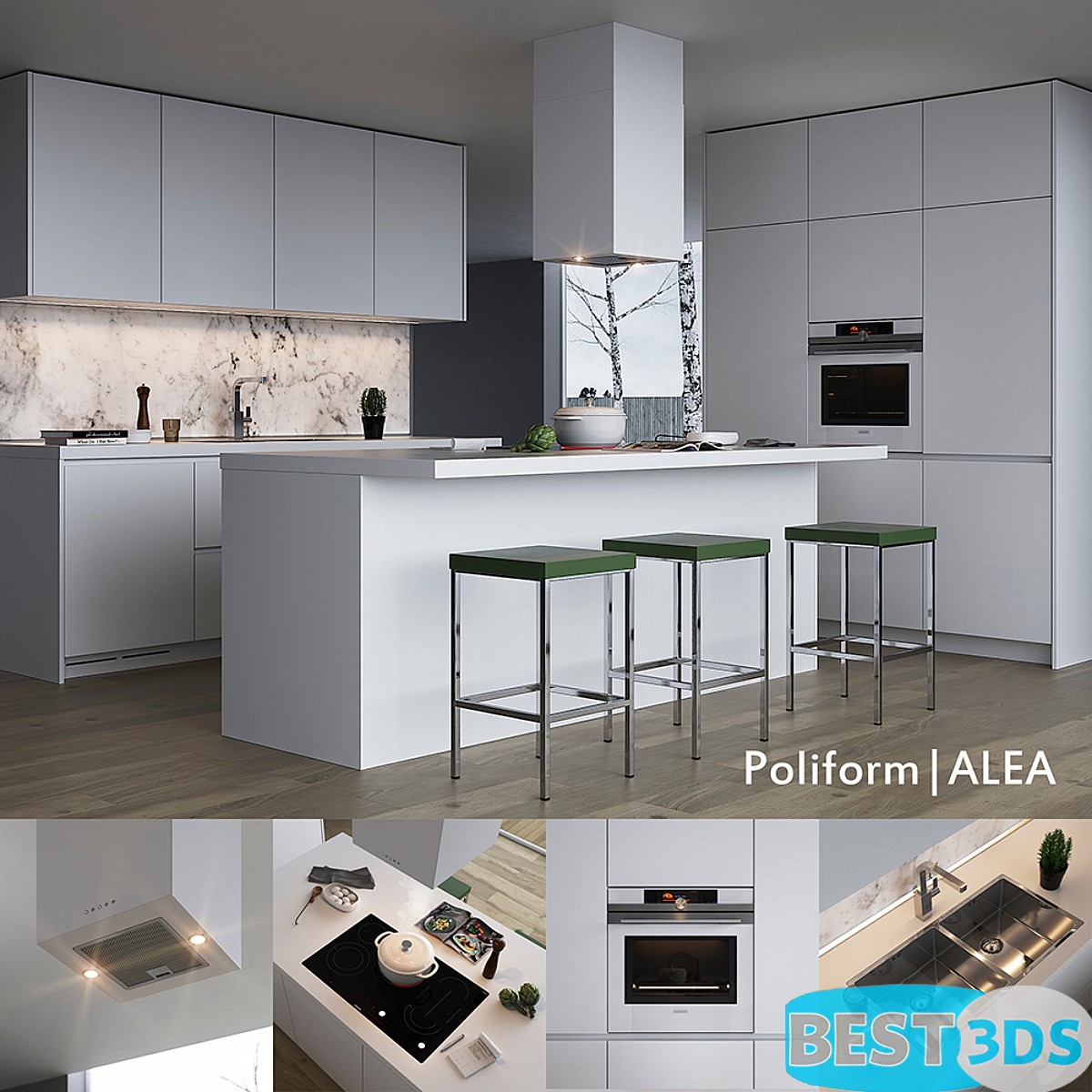 Pack model 3D- Cuisine – Image 122