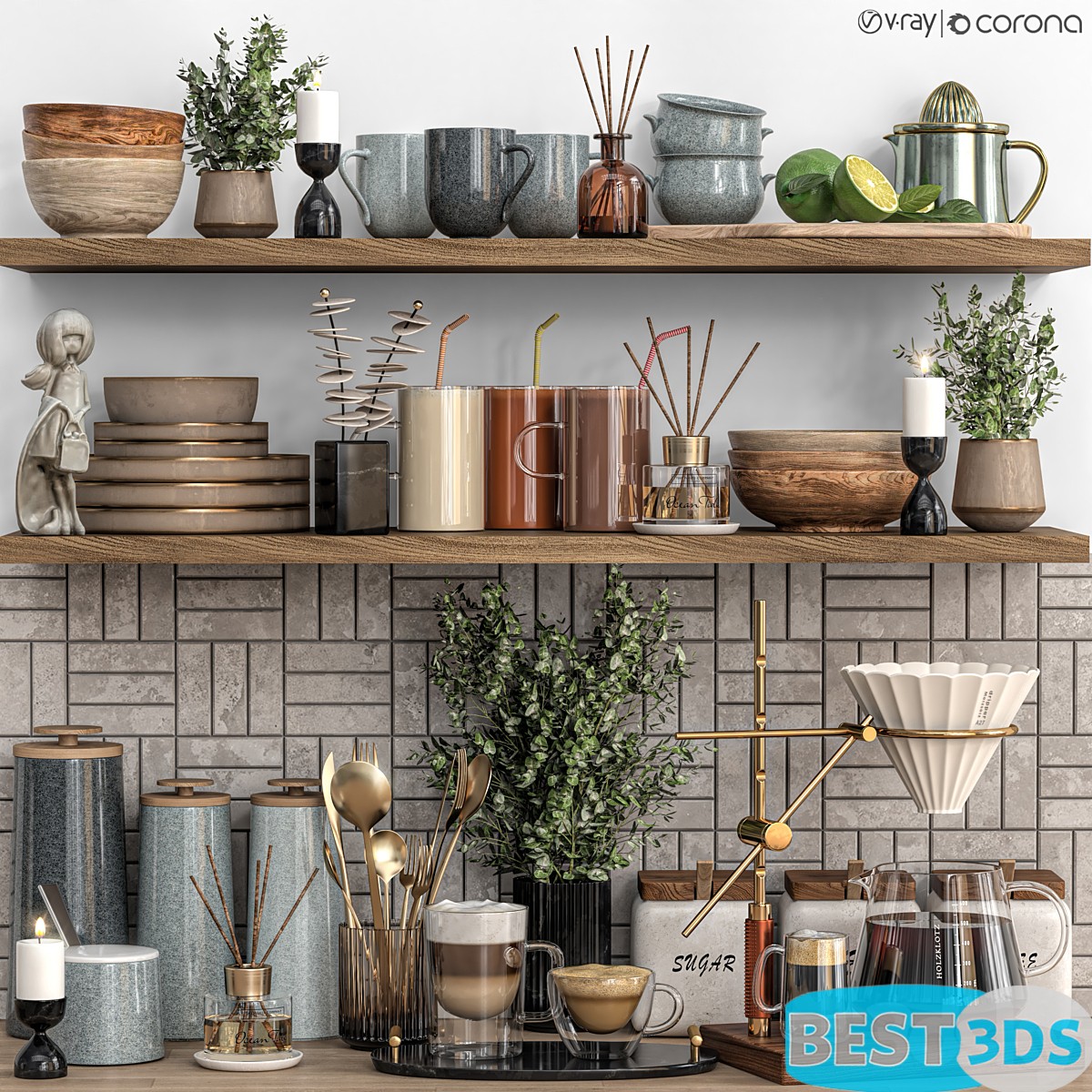 Pack model 3D- Accessoires de Cuisine – Image 36