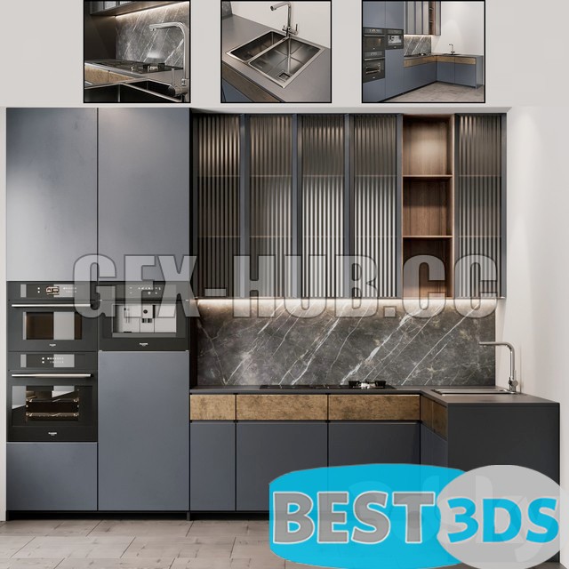 Pack model 3D- Cuisine – Image 92