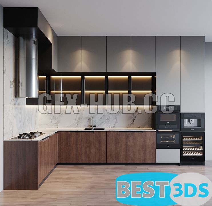 Pack model 3D- Cuisine – Image 95