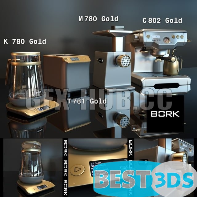 Pack model 3D- Appareil De Cuisine – Image 40