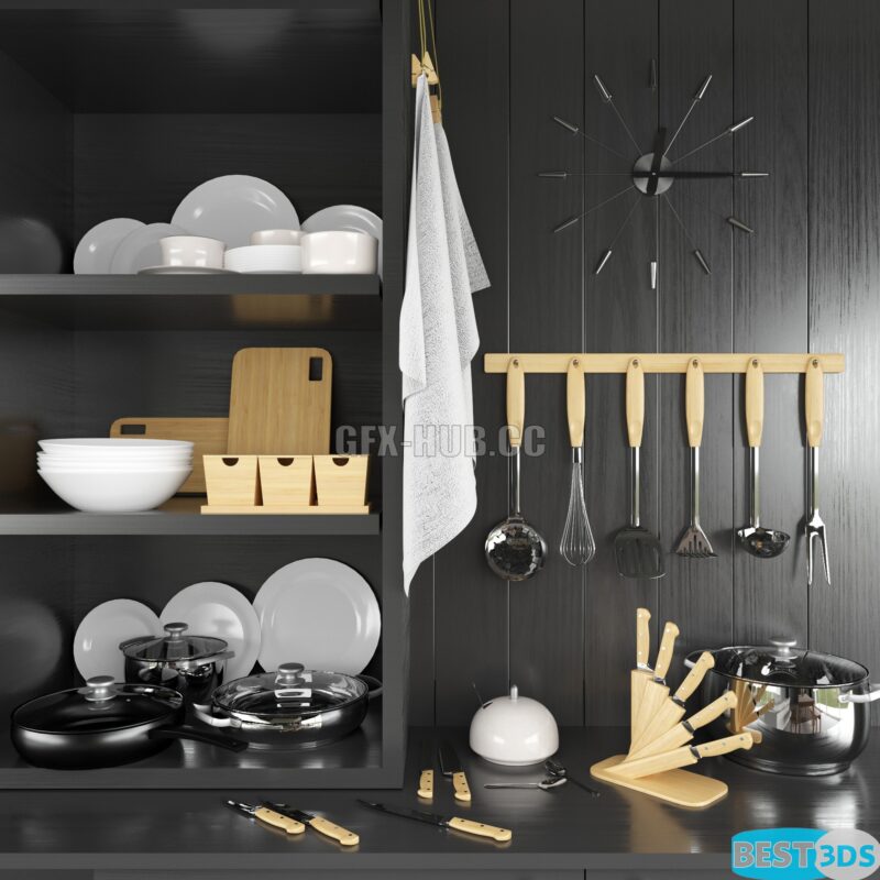 Ensemble d’accessoires de cuisine – Modèle accessories