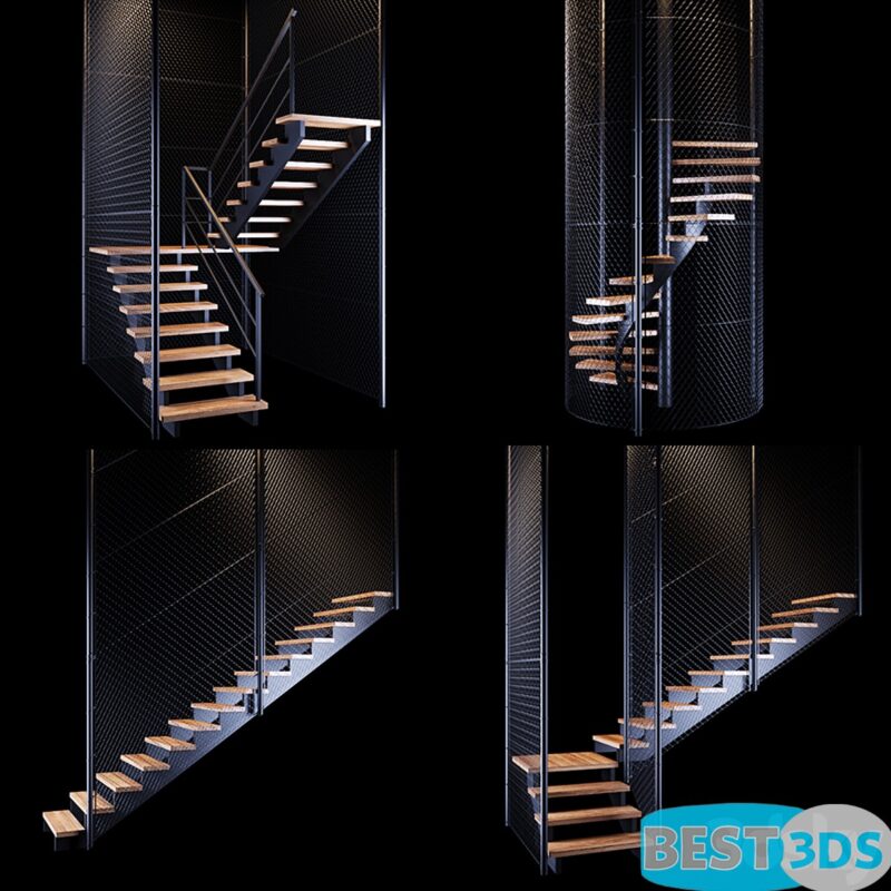 Échelle décorative Loft (4 types)