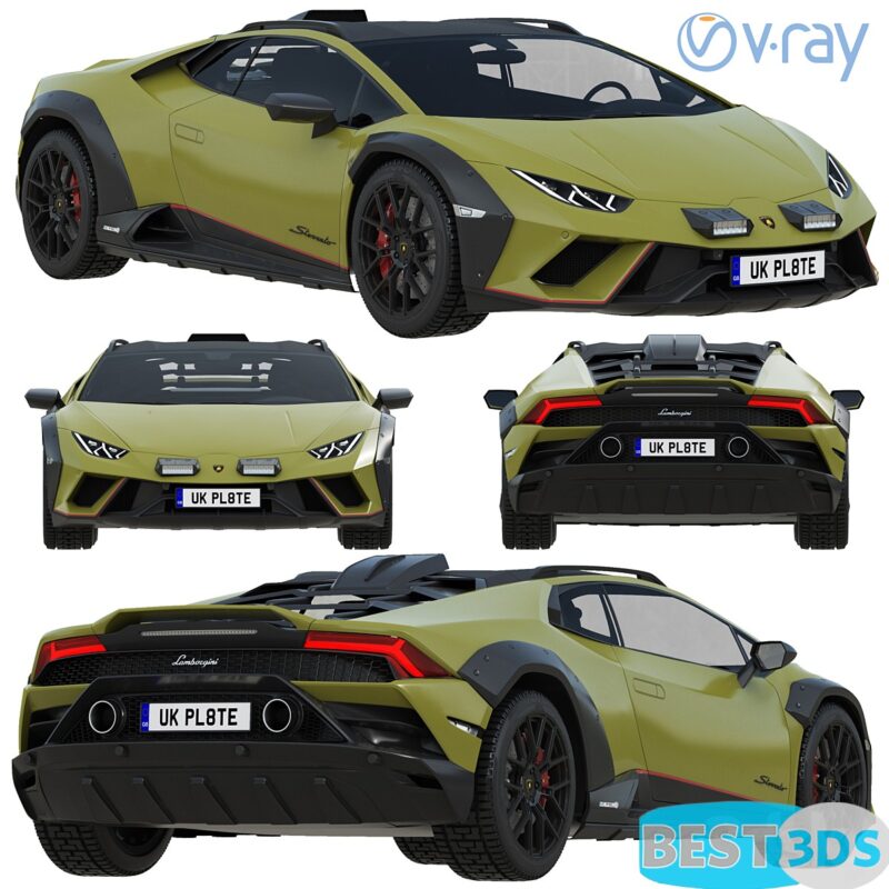Lamborghini Huracan Sterrato 3D Model