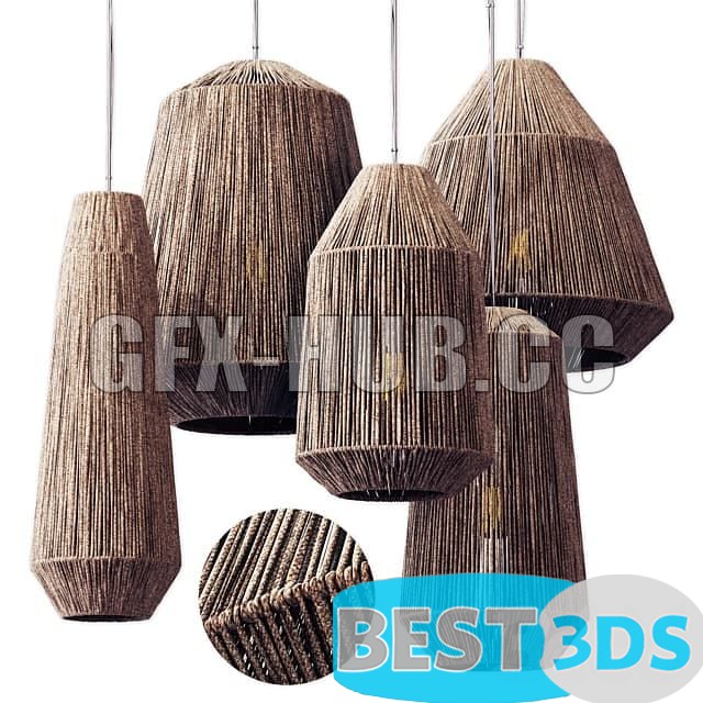 Suspension corde Barrel N2