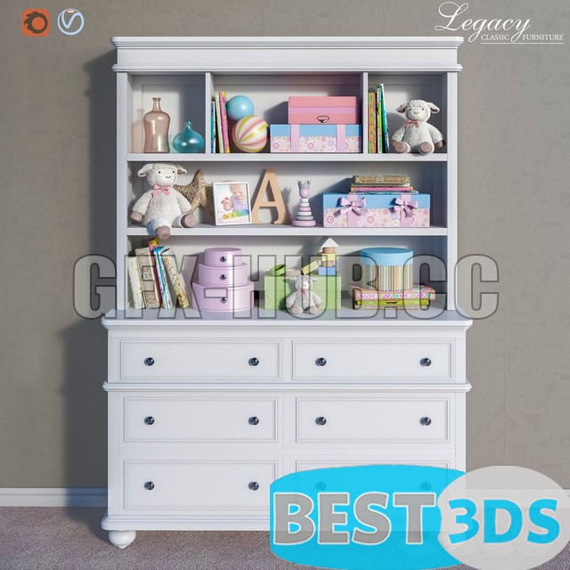 Pack model 3D- Equipement D'enfant – Image 66