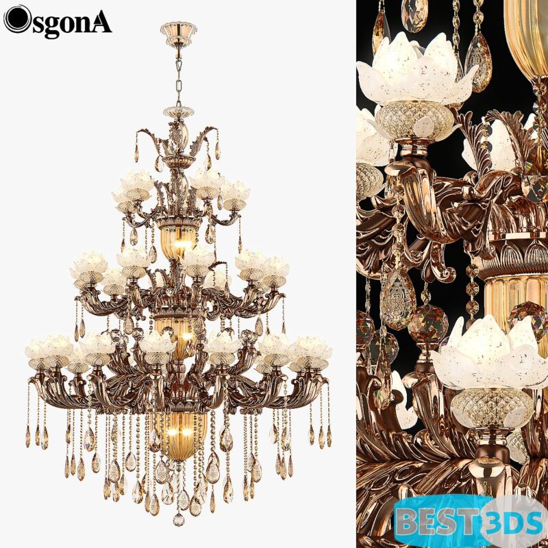 Chandelier Osgona luxueux