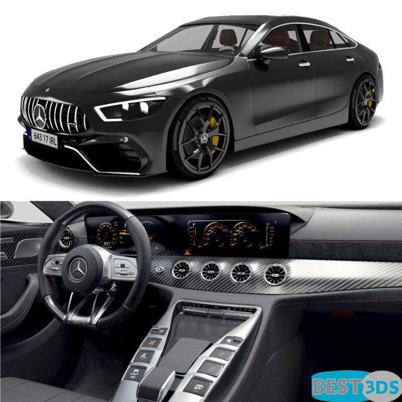 Mercedes Benz Amg Gt 63 s 3D Model