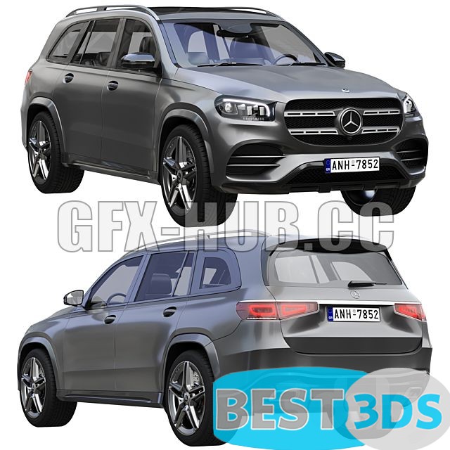 Mercedes Benz GLS 3D Model