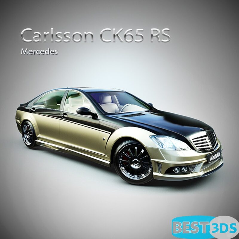 Mercedes Carlsson CK65 RS 3D Model