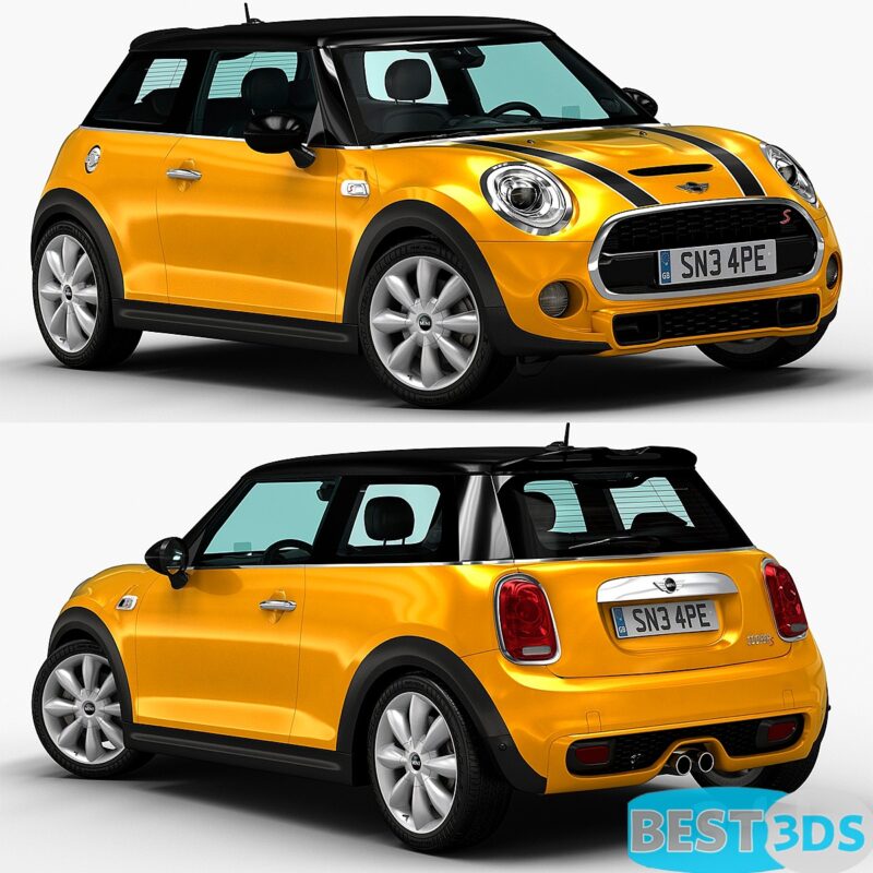 Mini Cooper S 3D Model