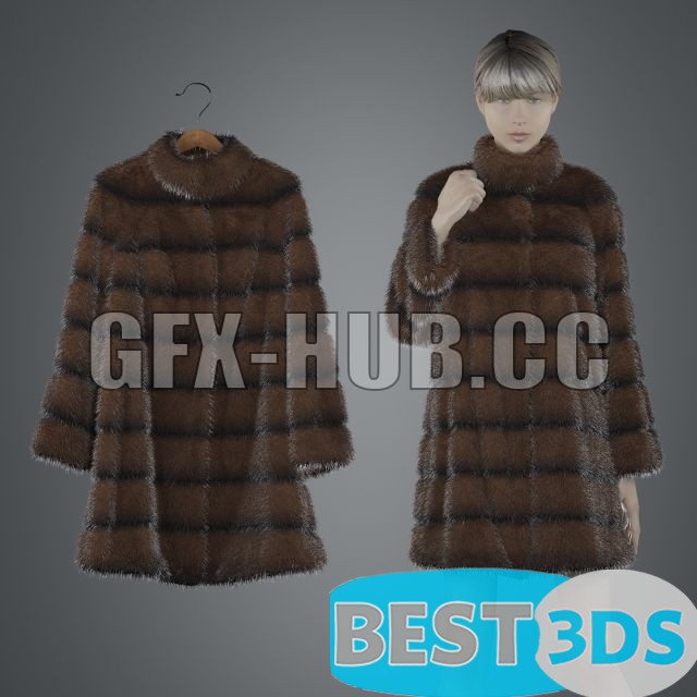 Manteau en fourrure