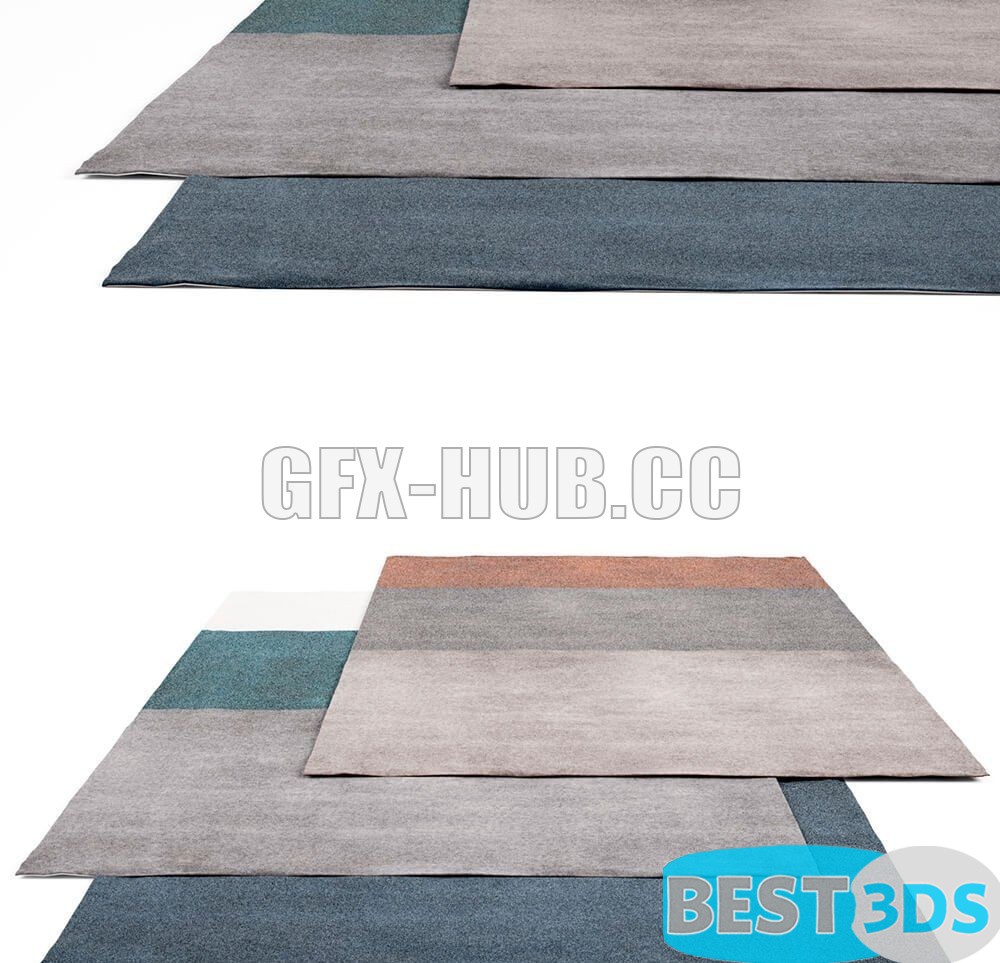 Pack model 3D- Tapis – Image 46