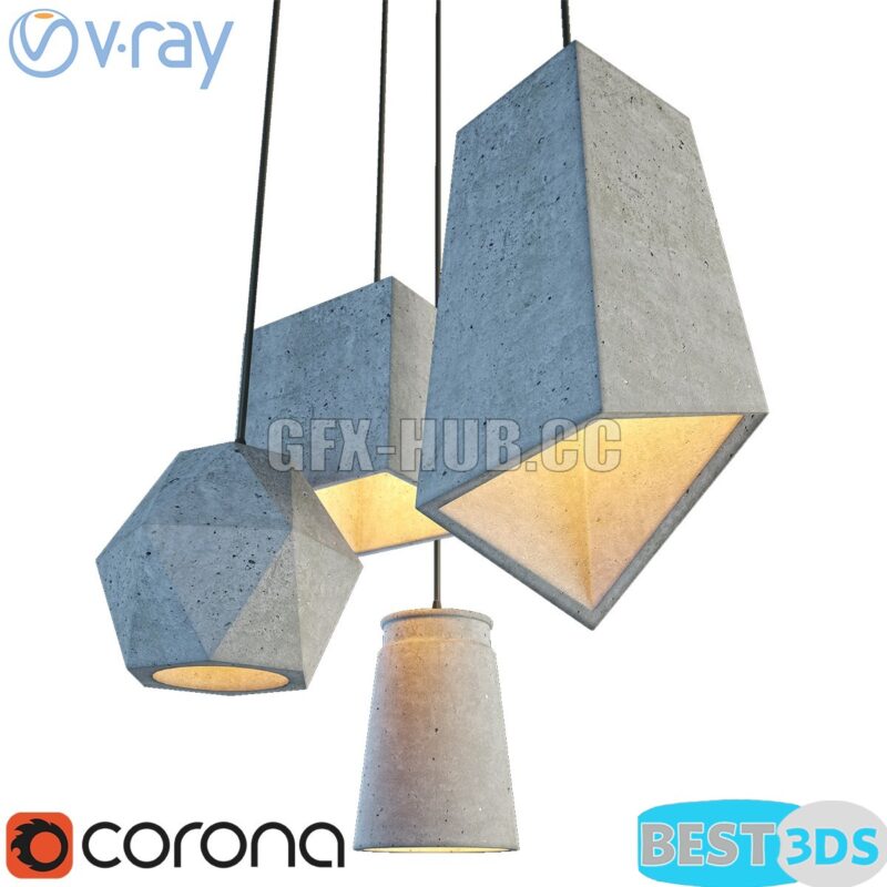 Suspension en ciment moderne