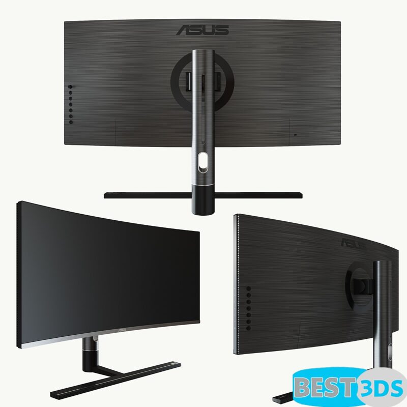 Modèle 3D de Monitor ASUS ProArt PA34VC