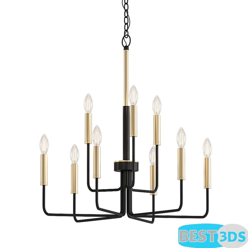 Chandelier à 9 lumières