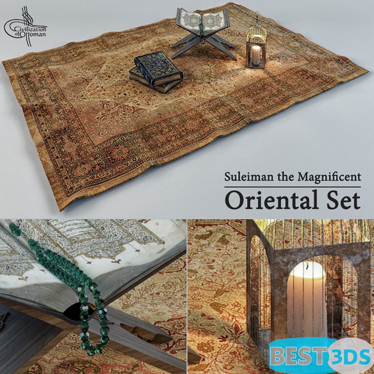 Pack model 3D- Tapis – Image 54