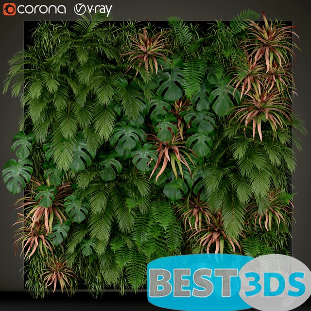 Modèle 3D de Plants collection 200