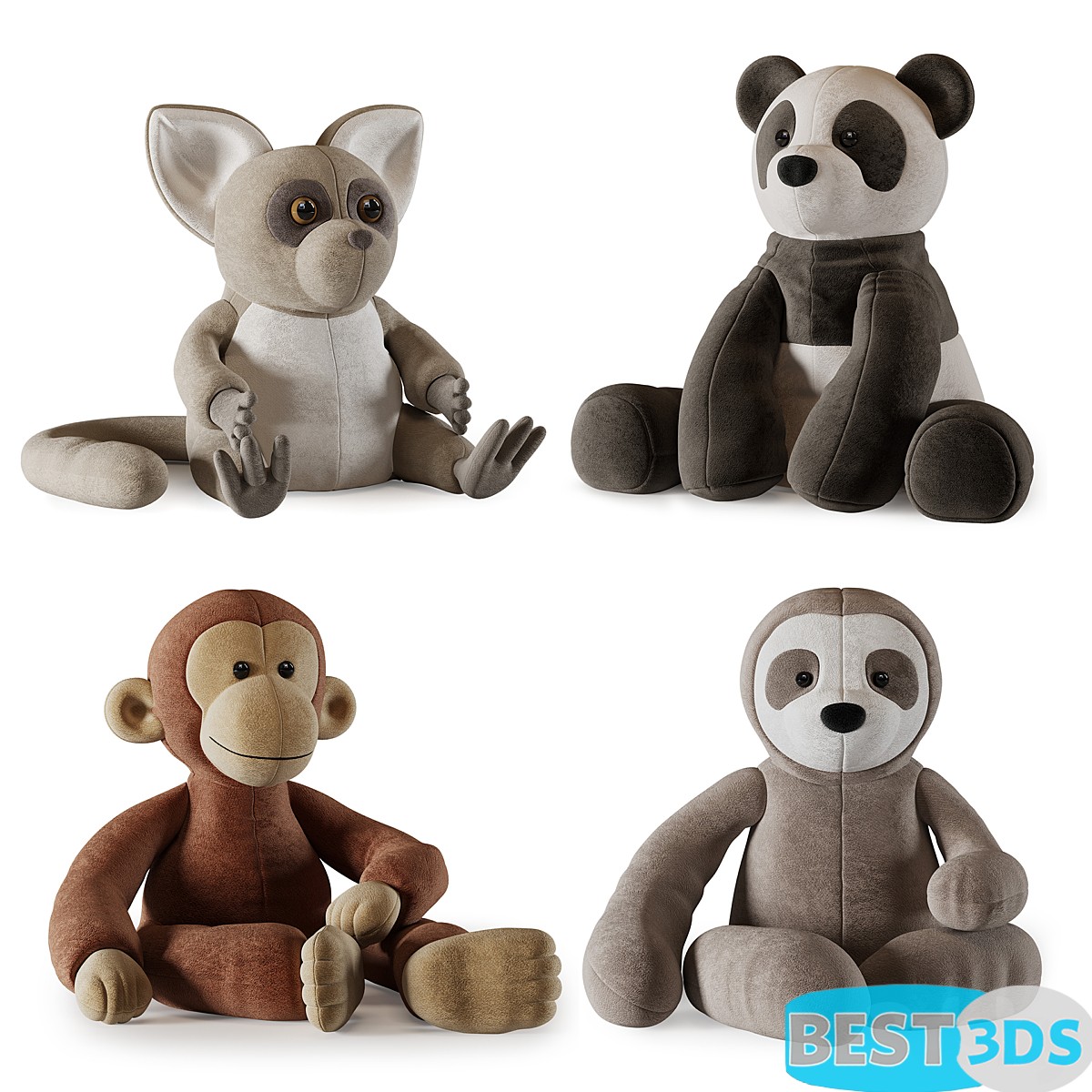 Pack model 3D- Equipement D'enfant – Image 55