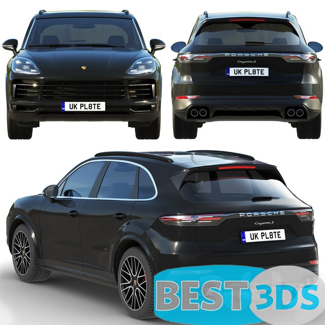 Porsche Cayenne S 3D Model