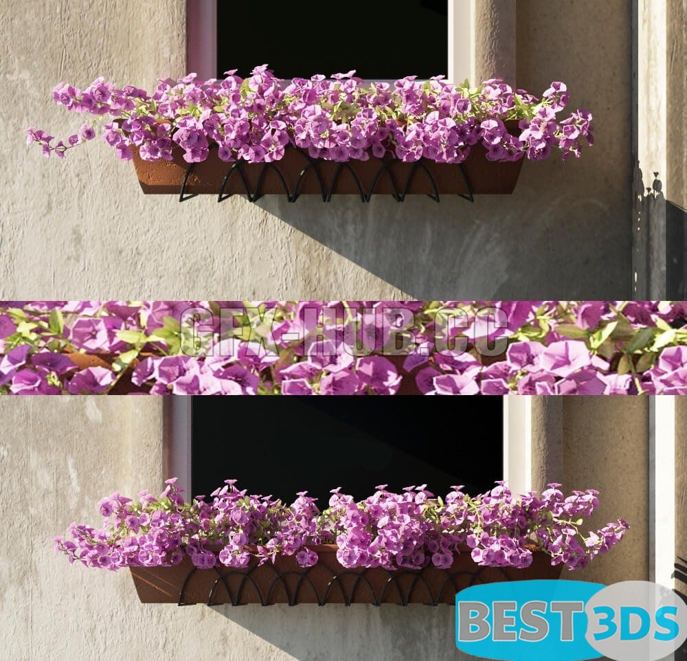 Pack model 3D- Végétations Murale – Image 43